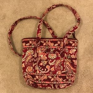 EUC VERA BRADLEY PICCADILLY PLUM L VILLAGER